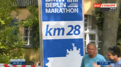 마라톤 세계 신기록 보유자의 달리기.. 와 ㄷㄷㄷ | 인스티즈