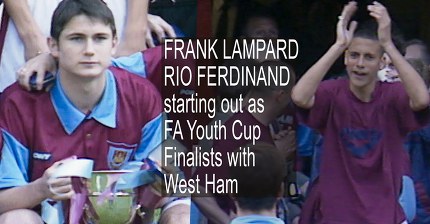Frank Lampard & Rio Ferdinand take a bow - as FA Youth Cup Finalists