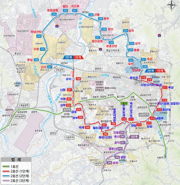 광주 지하철2호선이 유스퀘어를 안지나가는 이유 | 인스티즈