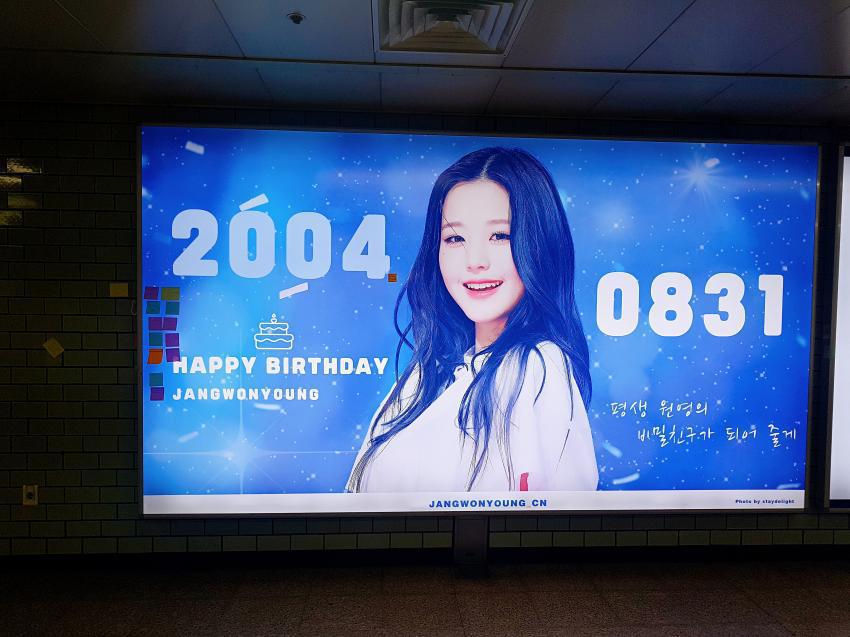 장원영으로 도배된 수도권 지하철역 15개 | 인스티즈