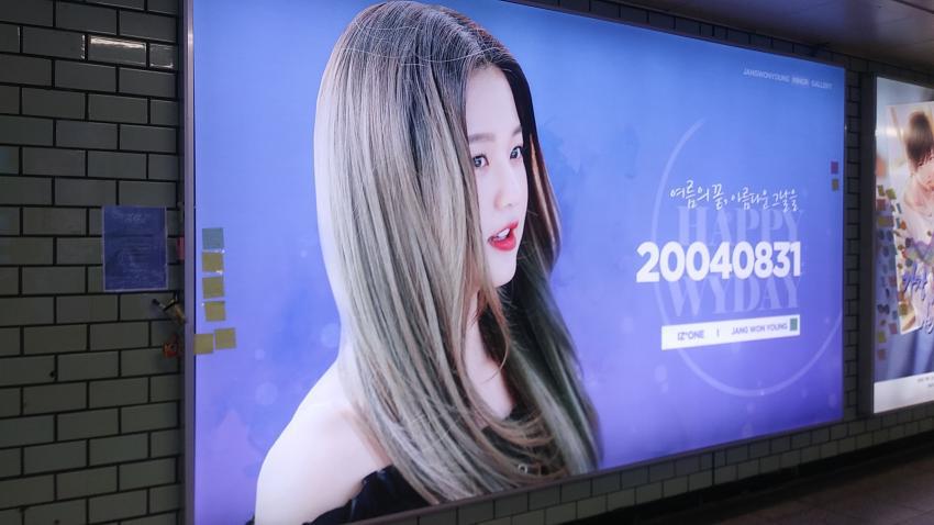 장원영으로 도배된 수도권 지하철역 15개 | 인스티즈