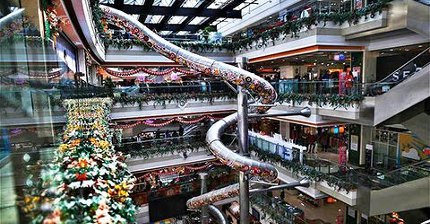 Giant five-storey slide to open in Shanghai shopping mall