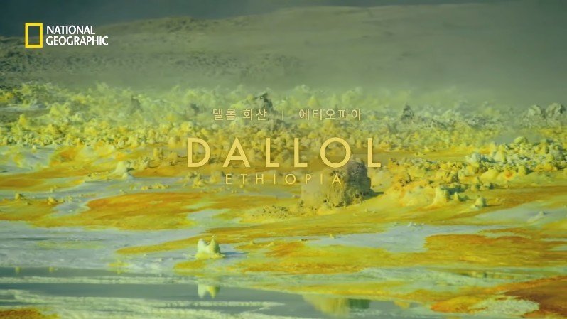 댈롤 화산: 지옥과 같은 이곳에 사는 단 하나의 생명체 | 인스티즈