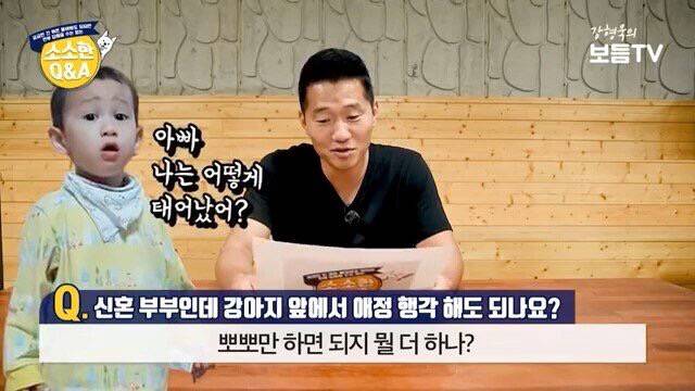 강아지 앞에서 애정행각 해도 되는지 | 인스티즈