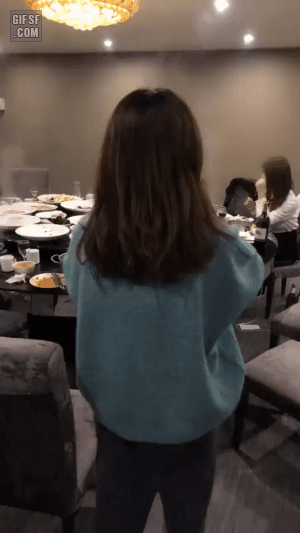 긴머리의 비밀.gif | 인스티즈