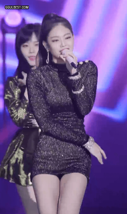 타이트한 원피스입은 블랙핑크 제니.jpgif | 인스티즈