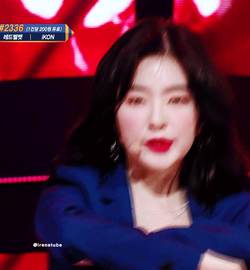 레드벨벳의 엔딩여신 아이린.gif | 인스티즈