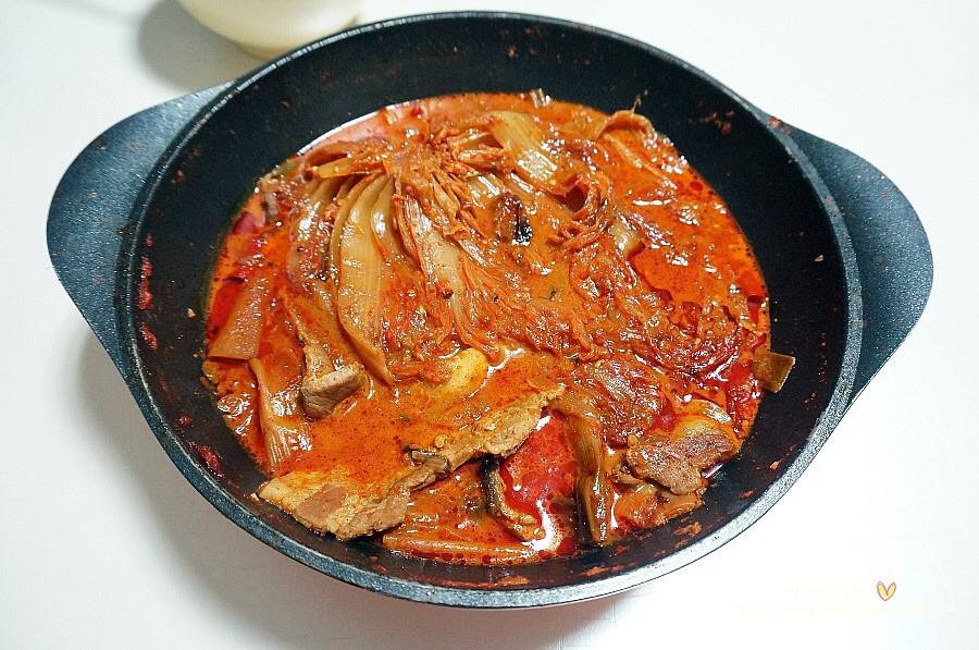 짱맛인 묵은지 김치찜.jpgif | 인스티즈