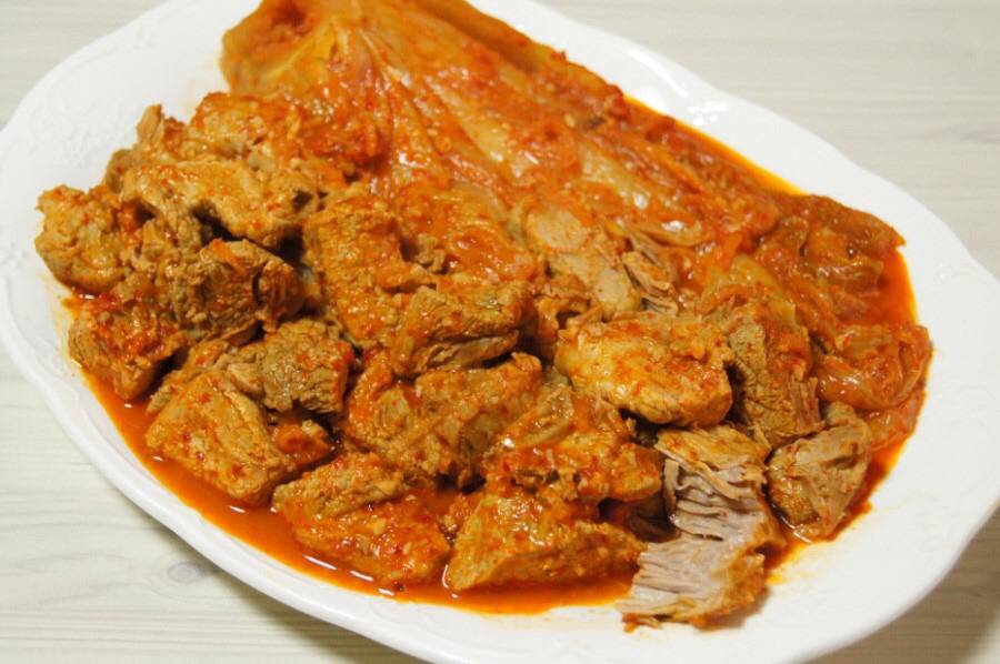 짱맛인 묵은지 김치찜.jpgif | 인스티즈