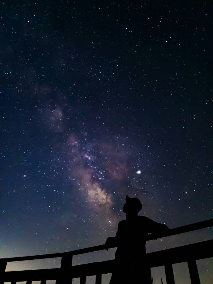 폰카로 찍은 은하수 사진ㄷㄷ | 인스티즈