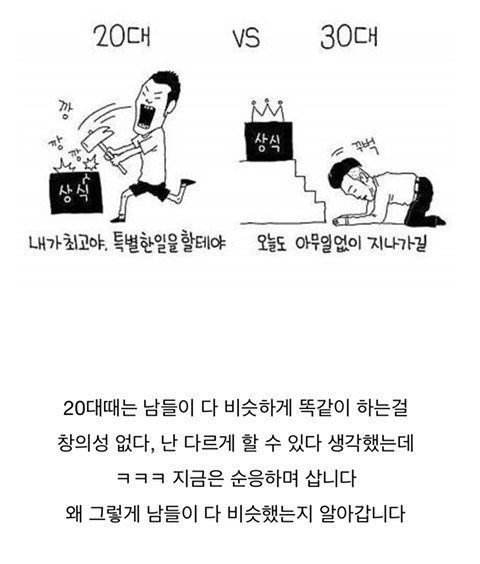 20대와 30대의 생활패턴 차이 | 인스티즈