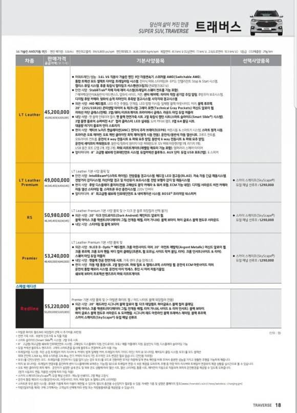 쉐보레 트래버스 | 인스티즈