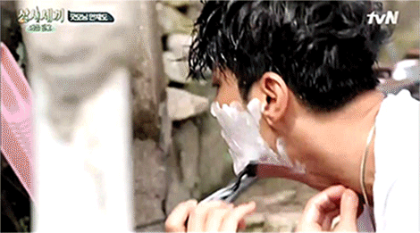 면도기 CF 찍는 차승원.gif | 인스티즈