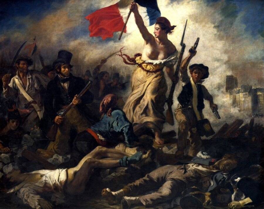 프랑스 대혁명을 그린 작품이라고 잘못 알려진 그림 | 인스티즈