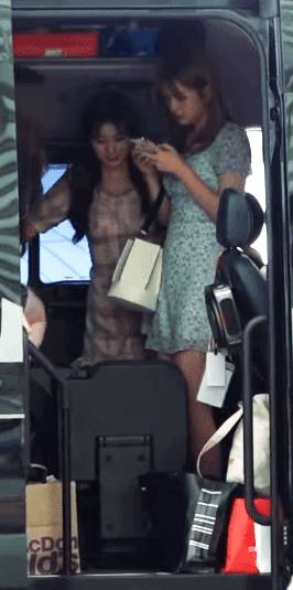 아이즈원 채연 다리근육.gif | 인스티즈