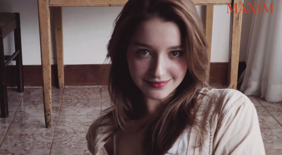 맥심에 나온 안젤리나 다닐로바.gif | 인스티즈