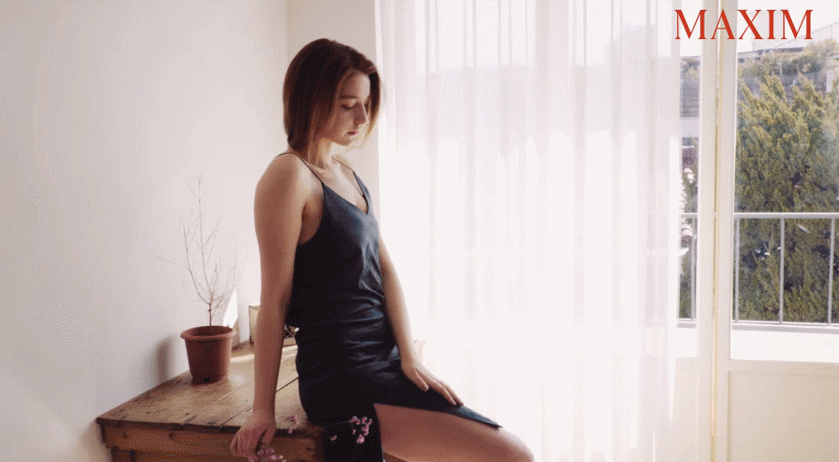 맥심에 나온 안젤리나 다닐로바.gif | 인스티즈