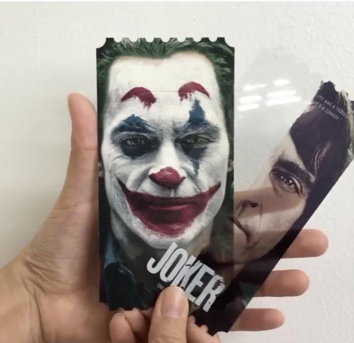 영화 조커 메가박스에서 선착순으로 주는 오리지널티켓 퀄리티.jpg | 인스티즈