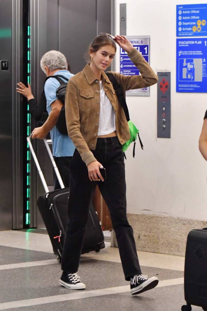 심플하고 힙한 카이아 거버 사복 패션jpg | 인스티즈