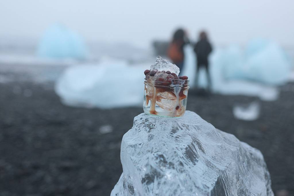 아이슬란드에서 빙하로 팥빙수 만들기 | 인스티즈