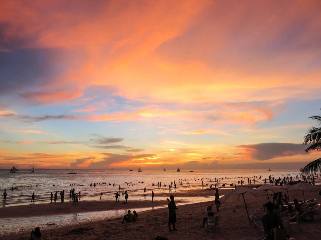 보라카이 화이트 비치 Boracay White Beach | 인스티즈