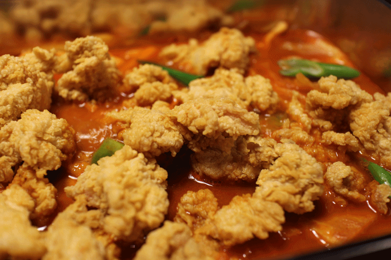 치킨과 떡볶이 환상 콜라보! 치킨떡볶이세트 치떡 gifjpg | 인스티즈