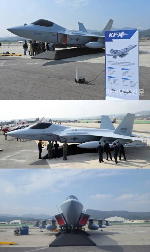 오늘 공개된 한국형 전투기(KF-X) 목업 | 인스티즈