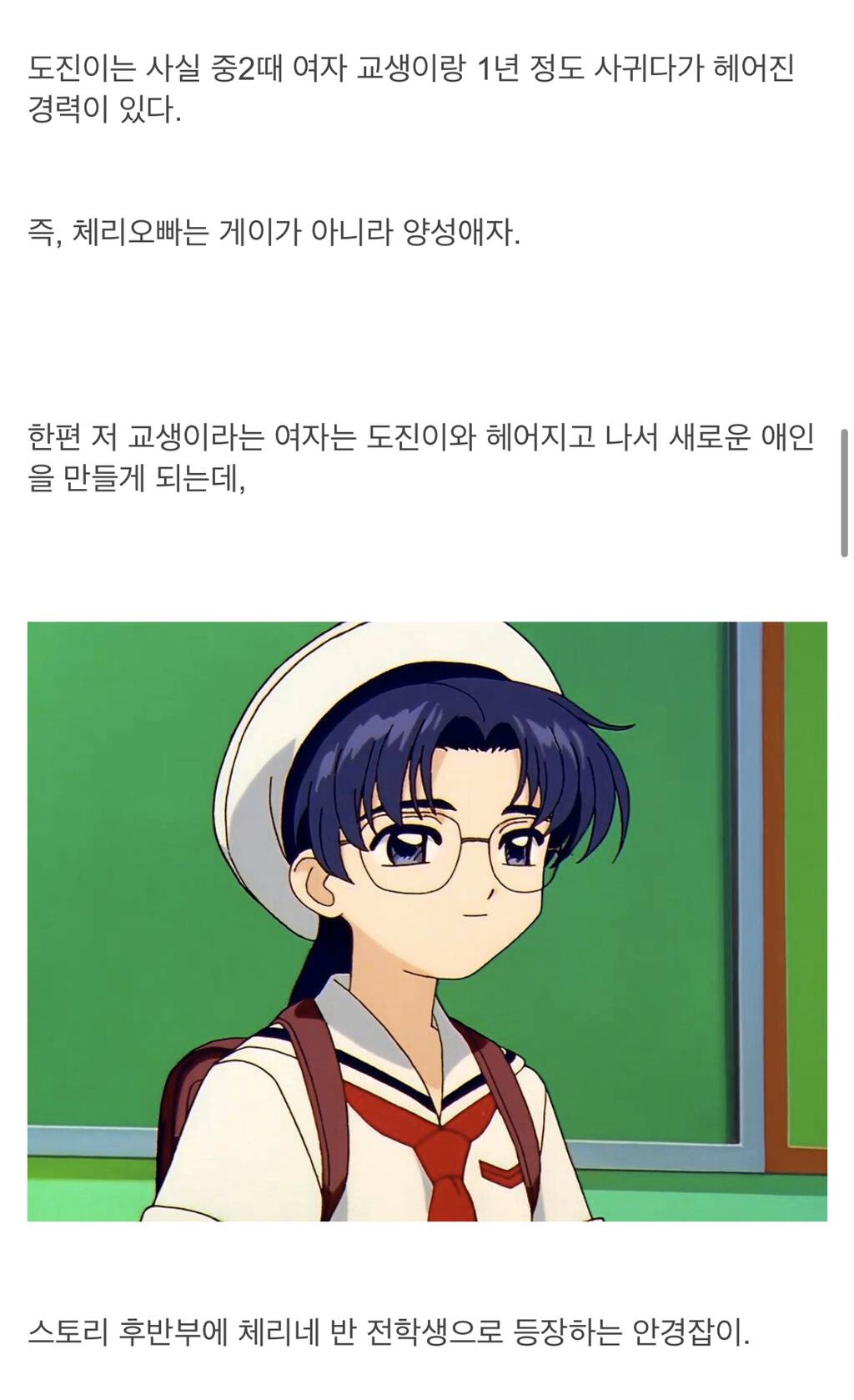 알고보니 진정한 PC였던 만화 - 카드캡쳐 체리.jpg | 인스티즈