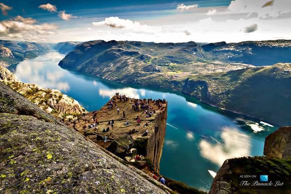 평생 한번쯤 가봐야할 여행지,노르웨이 펄핏 바위 | 인스티즈