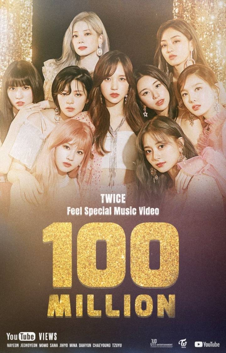 트와이스 FEEL SPECIAL 1억뷰 돌파 공식 축전 | 인스티즈