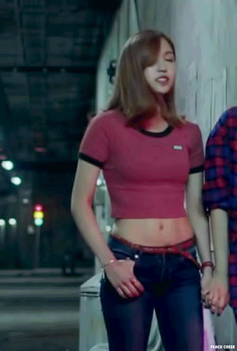 트와이스 뱃살 빼는 방법.....gif | 인스티즈