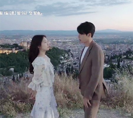 [알함브라] 현빈이 박신혜 웃기는 법 + 키 작게 만드는 방법.jpgif | 인스티즈