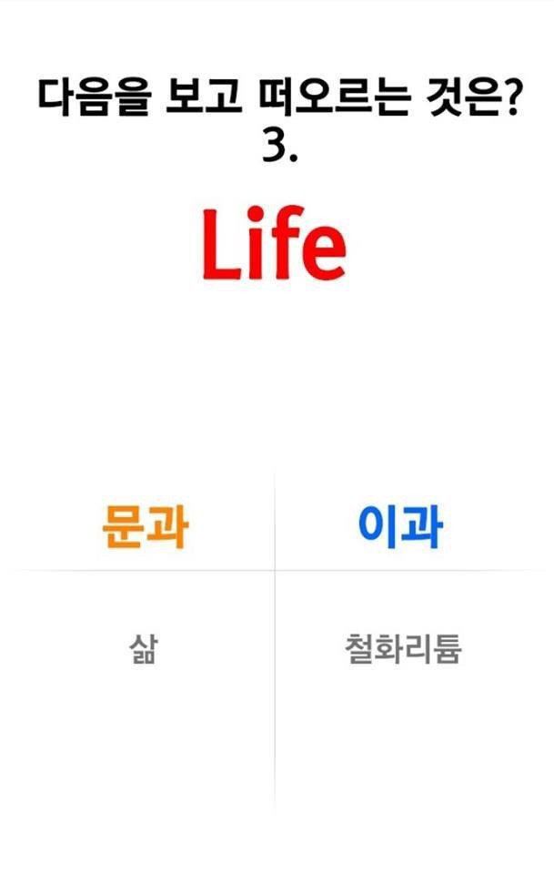 문과 이과 구분하기 | 인스티즈