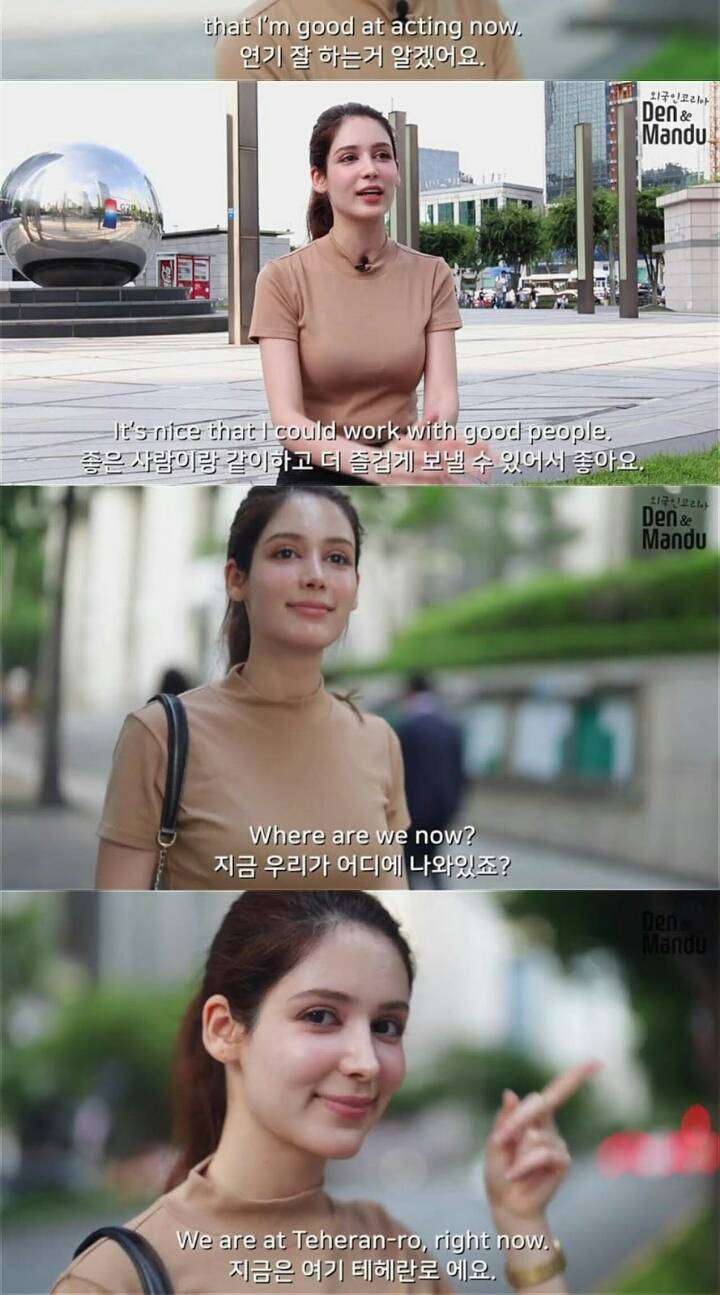 한국에서 활동하는 이란출신 모델 호다 | 인스티즈