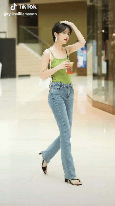 중국 길거리 패션.gif | 인스티즈