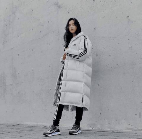 에이핑크 손나은 w 아디다스 패딩.jpg | 인스티즈