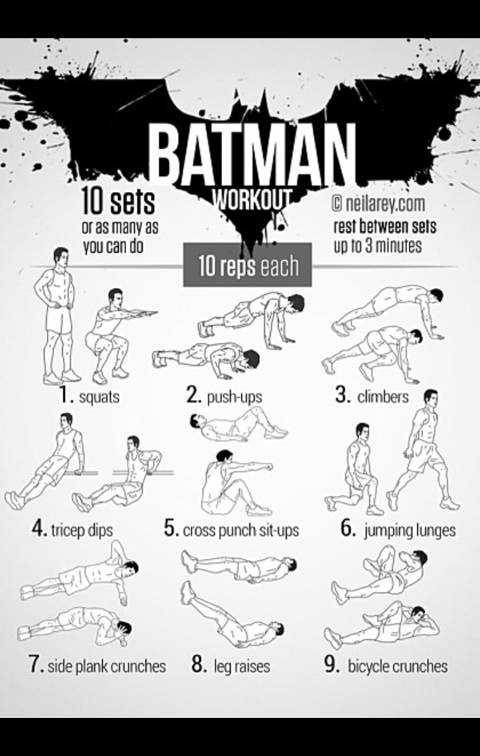 슈퍼히어로식 일상맨몸운동 | 인스티즈