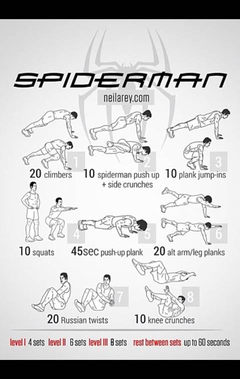 슈퍼히어로식 일상맨몸운동 | 인스티즈