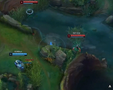 [데이터주의] G2 vs SKT 4경기 Mikyx 그라가스 하이라이트.gif | 인스티즈