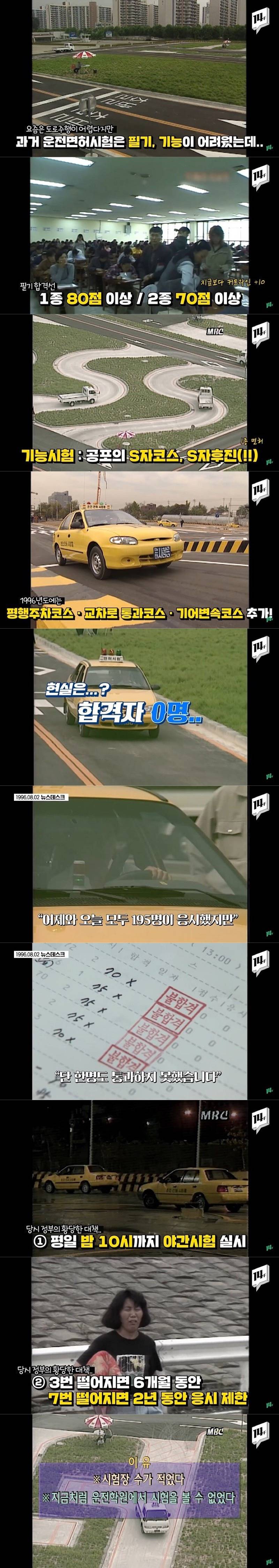 90년대 운전면허 시험 | 인스티즈