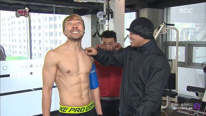 무도 레전드 시절 너무 빡세게 운동하다 눈에 독기 품은 노홍철ㅋㅋㅋㅋ | 인스티즈