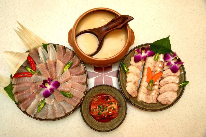 전라도음식 홍탁삼합 | 인스티즈