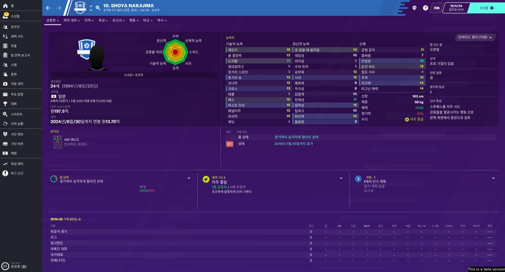 FM2020 한국 주요 선수들(Feat. 일본선수들) | 인스티즈