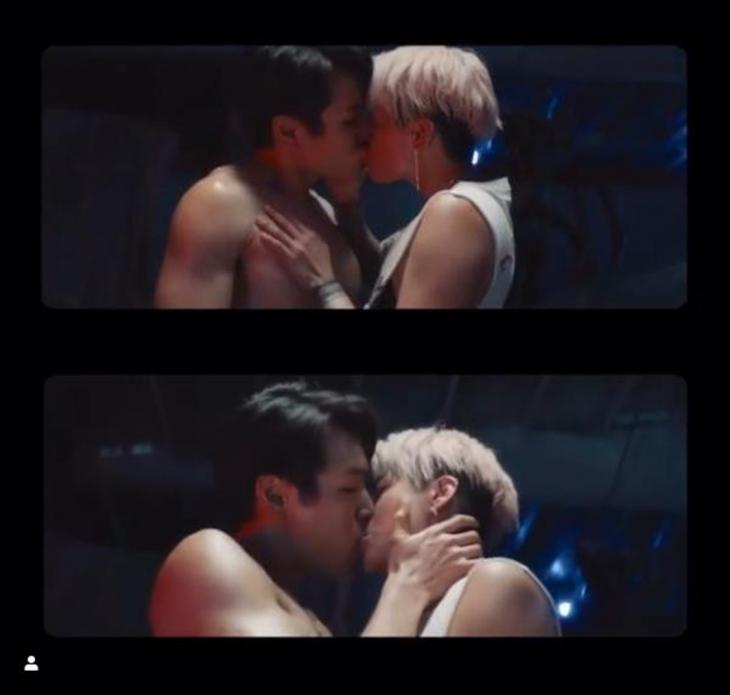 에프엑스 엠버, '파격' 키스신 화제…에일리 "우리 엠버 다 컸네" | 인스티즈