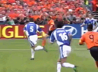 유로2000 네덜란드 vs 유고슬라비아.gif | 인스티즈