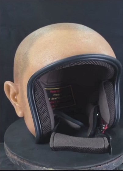 경찰 낚는 오토바이 헬멧 | 인스티즈