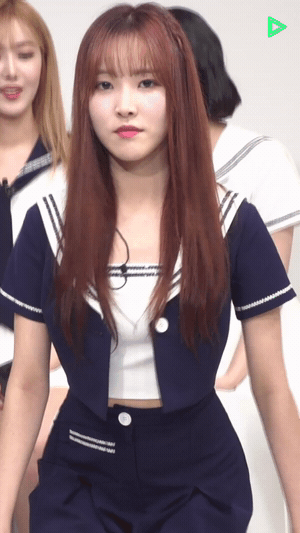 여자친구 유주 싱싱한 웨이브.gif | 인스티즈