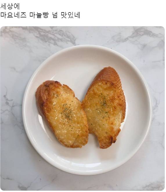 최근 트위터에서 흥한 마늘빵...jpg | 인스티즈