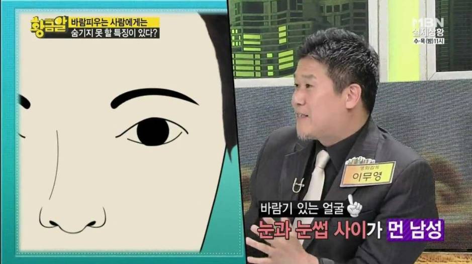 관상가들이 말하는 바람피우는 남자 관상 몽타주 | 인스티즈