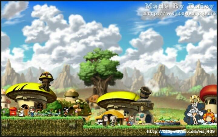 메이플 세상에서 가장 아름답고 살고 싶은 마을은? | 인스티즈